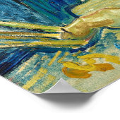 Selbstportrait - Vincent van Gogh Fine Art Poster (Ecke)