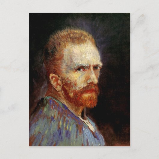 Selbstportrait, Vincent van Gogh Fine Art Postkarte (Vorderseite)
