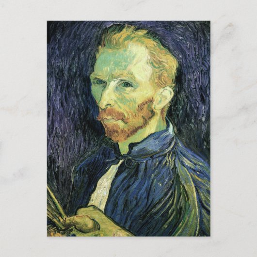 Selbstportrait, Vincent van Gogh Fine Art Postkarte (Vorderseite)