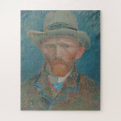 Selbstportrait, Vincent van Gogh, Fine Art Puzzle (Vertikal)