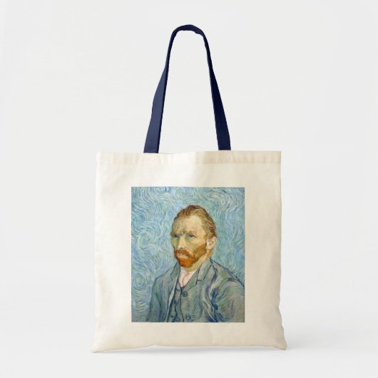 Selbstportrait, Vincent van Gogh Fine Art Tragetasche (Vorne)