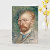Selbstportrait | Vincent van Gogh Karte (Gelbe Blume)