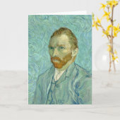 Selbstportrait | Vincent van Gogh Karte (Gelbe Blume)