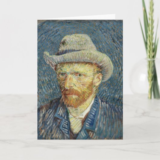 Selbstportrait | Vincent van Gogh Karte (Vorderseite)