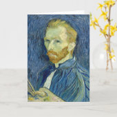 Selbstportrait | Vincent van Gogh Karte (Gelbe Blume)