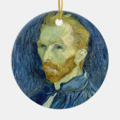 Selbstportrait | Vincent van Gogh Keramik Ornament (Vorne)