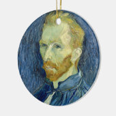 Selbstportrait | Vincent van Gogh Keramik Ornament (Links)