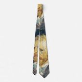 Selbstportrait Vincent van Gogh Kunstmalerei Krawatte (Rückseite)