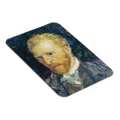 Selbstportrait Vincent van Gogh Kunstmalerei Magnet (Rechte Seite)