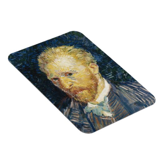 Selbstportrait Vincent van Gogh Kunstmalerei Magnet (Rechte Seite)