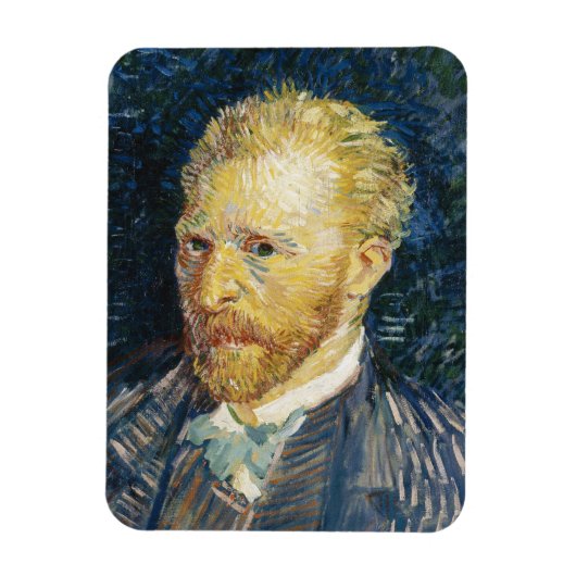 Selbstportrait Vincent van Gogh Kunstmalerei Magnet (Vertikal)