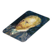 Selbstportrait Vincent van Gogh Kunstmalerei Magnet (Linke Seite)