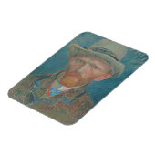 Selbstportrait, Vincent van Gogh Magnet (Linke Seite)
