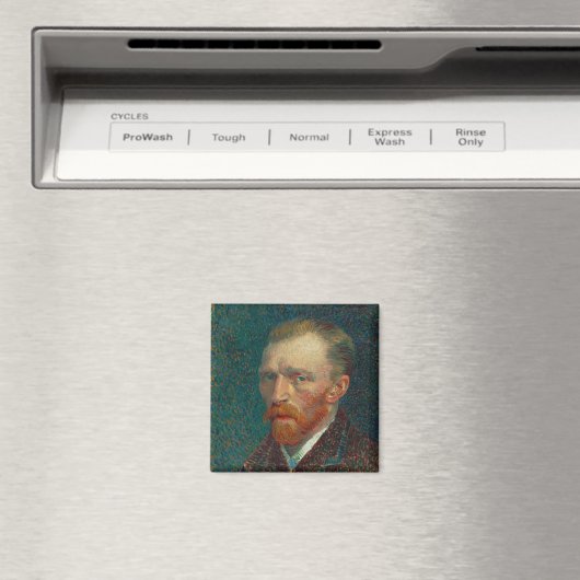Selbstportrait | Vincent van Gogh Magnet (In Situ (Geschirrspüler))