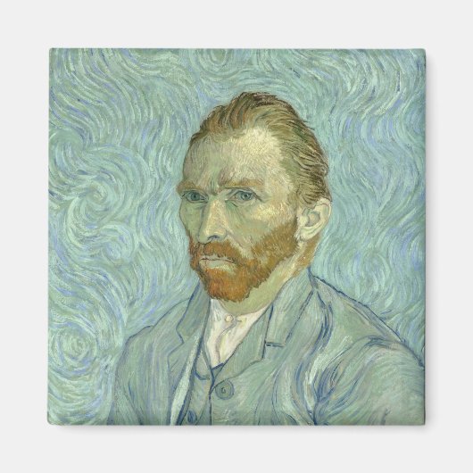 Selbstportrait | Vincent Van Gogh Magnet (Vorne)