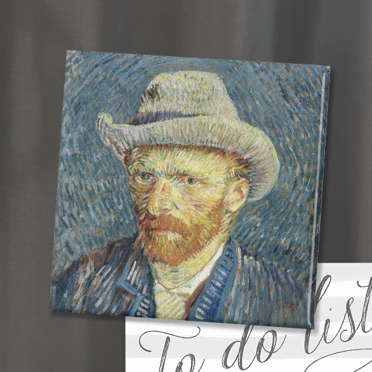 Selbstportrait | Vincent Van Gogh Magnet