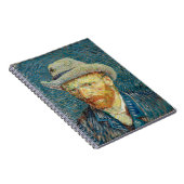 Selbstportrait | Vincent van Gogh Notizblock (Rechte Seite)