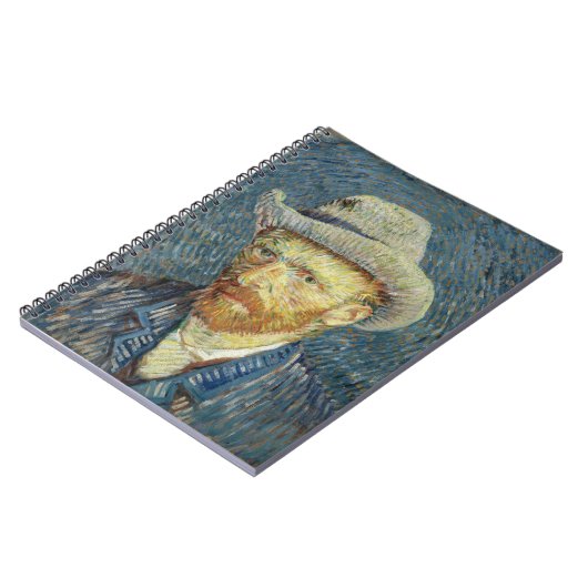 Selbstportrait | Vincent van Gogh Notizblock (Linke Seite)