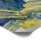 Selbstportrait | Vincent van Gogh Poster (Ecke)
