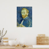 Selbstportrait | Vincent van Gogh Poster (Küche)
