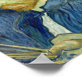 Selbstportrait | Vincent van Gogh Poster (Ecke)