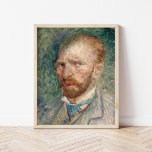 Selbstportrait | Vincent Van Gogh Poster<br><div class="desc">Selbstportrait | Original-Kunstwerk des niederländischen Post-Impressionisten Vincent van Gogh. Van Gogh benutzte sich oft als Vorbild für das Üben von Figurenmalerei und malte während seiner Karriere über 30 Selbstportraits. Verwenden Sie die Entwurfstools,  um einen benutzerdefinierten Text hinzuzufügen oder das Bild zu personalisieren.</div>