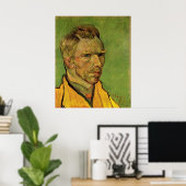 Selbstportrait, Vincent van Gogh. Poster (Heimbüro)