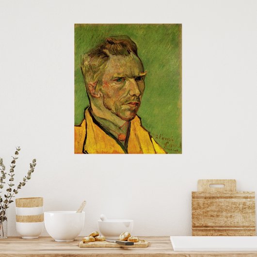 Selbstportrait, Vincent van Gogh. Poster (Küche)