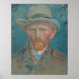 Selbstportrait, Vincent van Gogh Poster