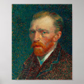 Selbstportrait | Vincent van Gogh Poster (Vorne)