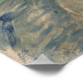 Selbstportrait | Vincent van Gogh Poster (Ecke)