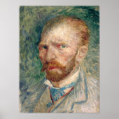 Selbstportrait | Vincent van Gogh Poster (Vorne)
