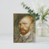 Selbstportrait, Vincent van Gogh Postkarte (Stehend Vorderseite)