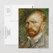 Selbstportrait, Vincent van Gogh Postkarte (Vorne/Hinten)