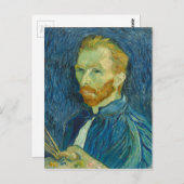 Selbstportrait, Vincent van Gogh Postkarte (Vorne/Hinten)
