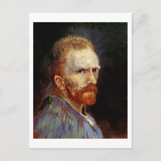Selbstportrait, Vincent van Gogh Postkarte (Vorderseite)