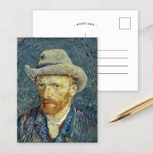 Selbstportrait   Vincent Van Gogh Postkarte