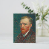 Selbstportrait | Vincent van Gogh Postkarte (Stehend Vorderseite)