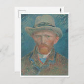 Selbstportrait, Vincent van Gogh Postkarte (Vorne/Hinten)