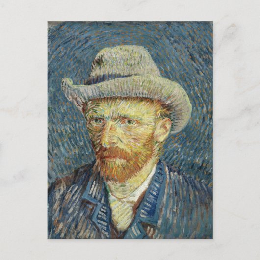 Selbstportrait | Vincent van Gogh Postkarte (Vorderseite)