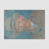 Selbstportrait, Vincent van Gogh Seidenpapier (Vorderseite)