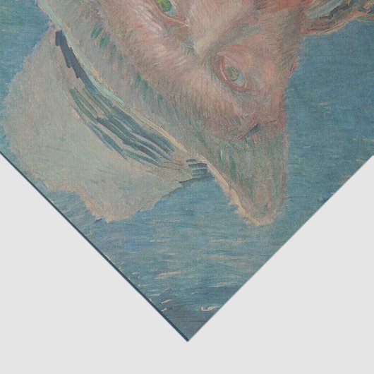 Selbstportrait, Vincent van Gogh Seidenpapier (Ausschnitt)