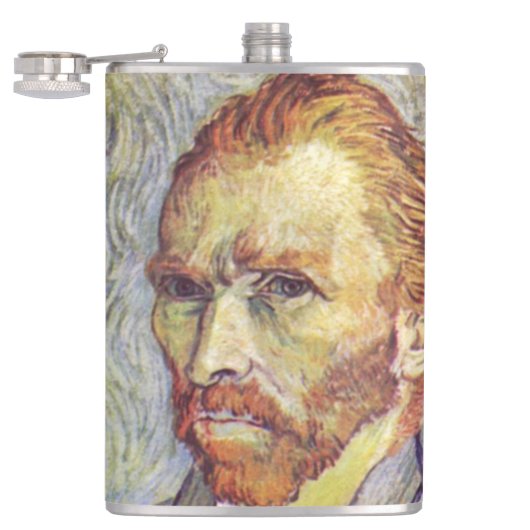 Selbstportrait Vincent Willem van Gogh Flachmann (Geöffnet)
