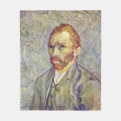 Selbstportrait Vincent Willem van Gogh Fleecedecke (Vorderseite)