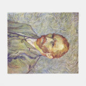 Selbstportrait Vincent Willem van Gogh Fleecedecke (Vorderseite (Horizontal))