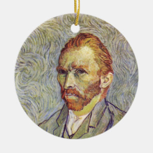 Selbstportrait Vincent Willem van Gogh Keramik Ornament
