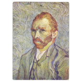Selbstportrait Vincent Willem van Gogh Klemmbrett (Rückseite)