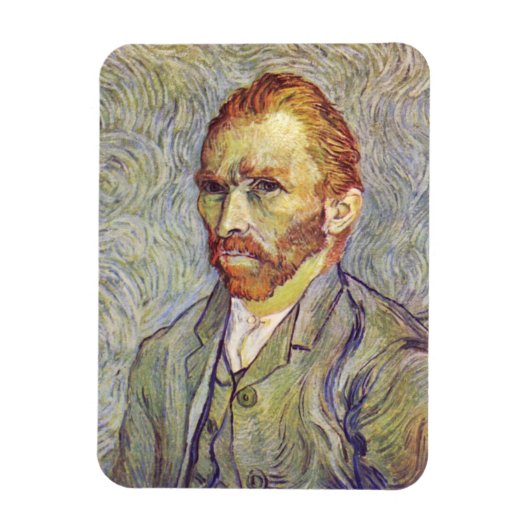 Selbstportrait Vincent Willem van Gogh Magnet (Vertikal)