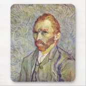 Selbstportrait Vincent Willem van Gogh Mousepad (Vorne)