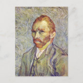 Selbstportrait Vincent Willem van Gogh Postkarte (Vorderseite)
